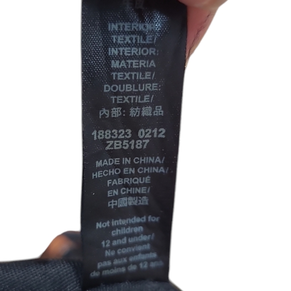 VINTAGE FOSSIL CROSSBODY PURSE TWO TONE COW HIDE LEATHER ADJUSTABLE MAGNETIC - Picture 8 of 17